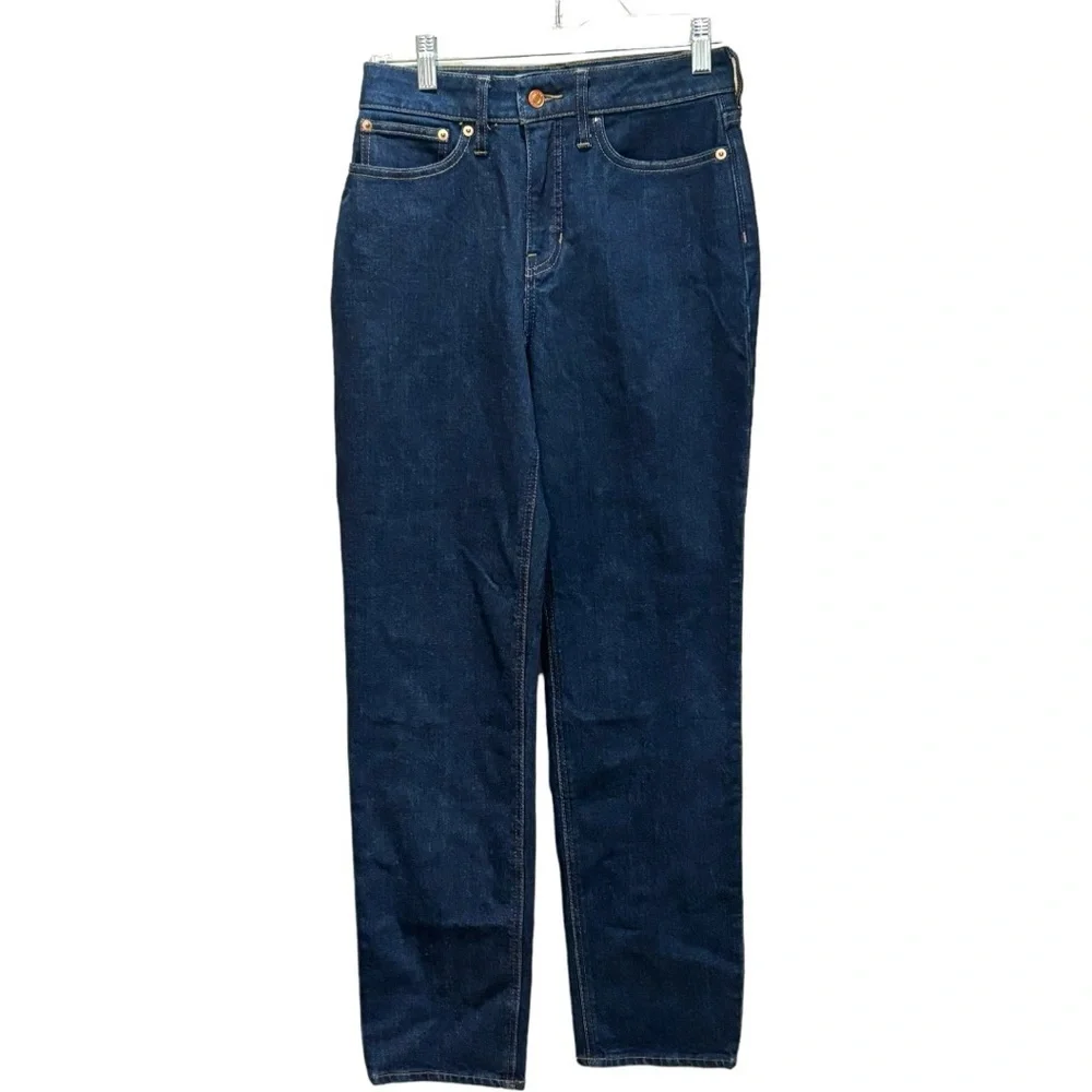 J. Crew Curvy Vintage Straight Jeans in Size 26 Tall